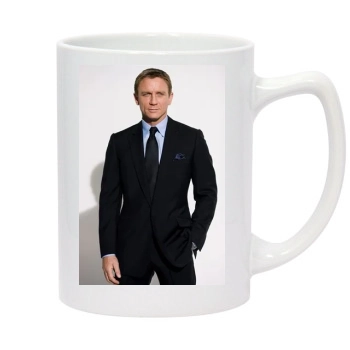 Daniel Craig 14oz White Statesman Mug