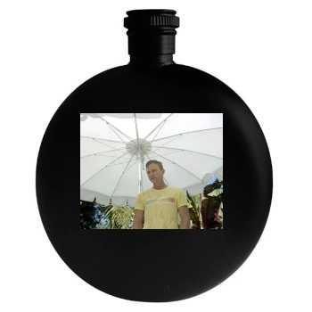 Daniel Craig Round Flask