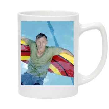 Daniel Craig 14oz White Statesman Mug