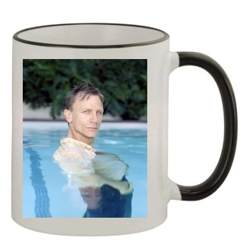 Daniel Craig 11oz Colored Rim & Handle Mug