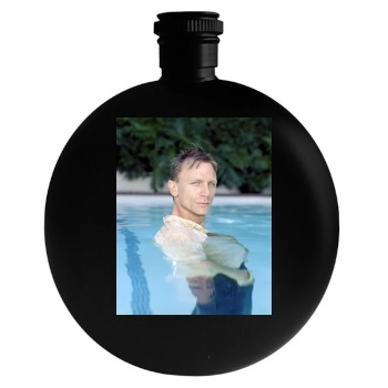 Daniel Craig Round Flask