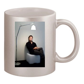 Jeremy Renner 11oz Metallic Silver Mug