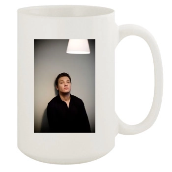 Jeremy Renner 15oz White Mug