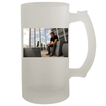 Jeremy Renner 16oz Frosted Beer Stein