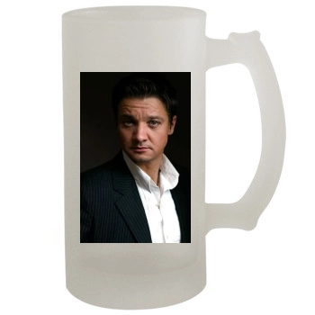 Jeremy Renner 16oz Frosted Beer Stein