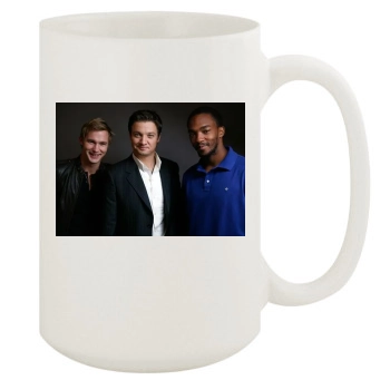 Jeremy Renner 15oz White Mug