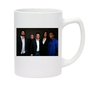 Jeremy Renner 14oz White Statesman Mug