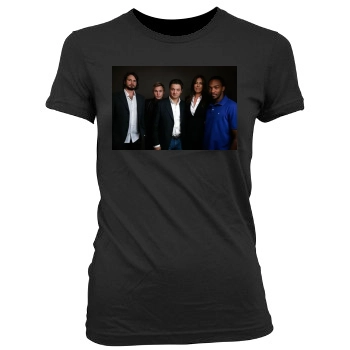 Jeremy Renner Women's Junior Cut Crewneck T-Shirt