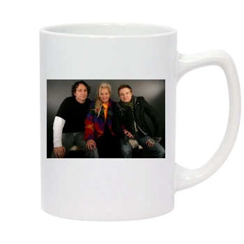 Jeremy Renner 14oz White Statesman Mug