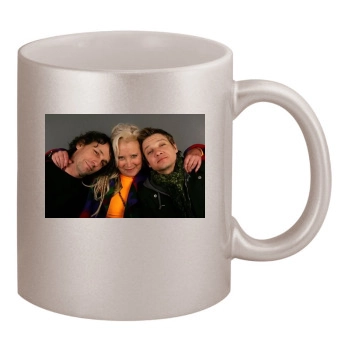 Jeremy Renner 11oz Metallic Silver Mug