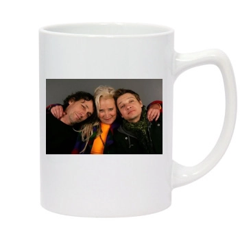 Jeremy Renner 14oz White Statesman Mug