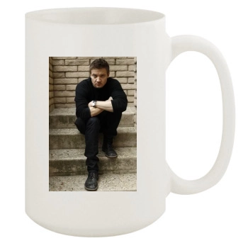 Jeremy Renner 15oz White Mug