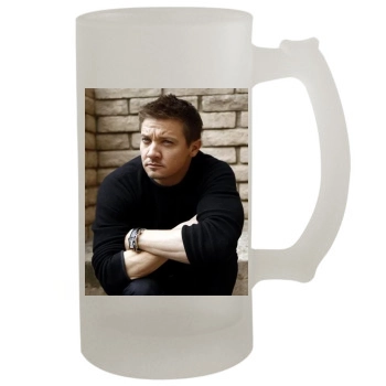 Jeremy Renner 16oz Frosted Beer Stein