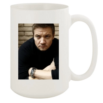 Jeremy Renner 15oz White Mug