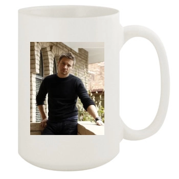 Jeremy Renner 15oz White Mug