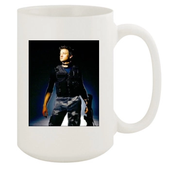 Jeremy Renner 15oz White Mug