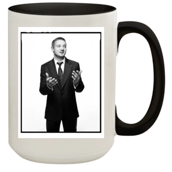 Jeremy Renner 15oz Colored Inner & Handle Mug