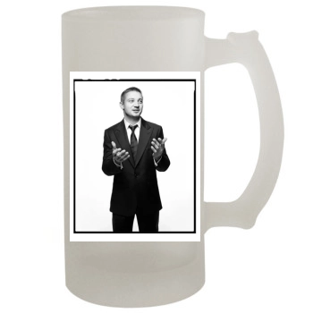 Jeremy Renner 16oz Frosted Beer Stein