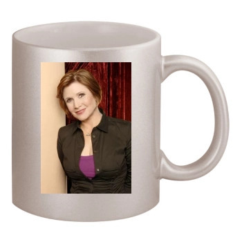 Carrie Fisher 11oz Metallic Silver Mug