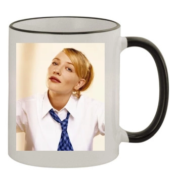 Cate Blanchett 11oz Colored Rim & Handle Mug