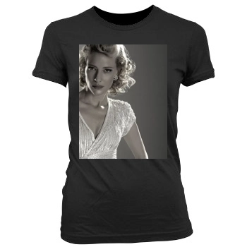 Cate Blanchett Women's Junior Cut Crewneck T-Shirt