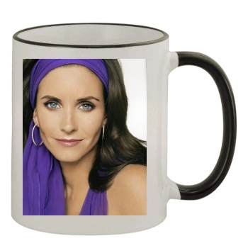 Courteney Cox 11oz Colored Rim & Handle Mug