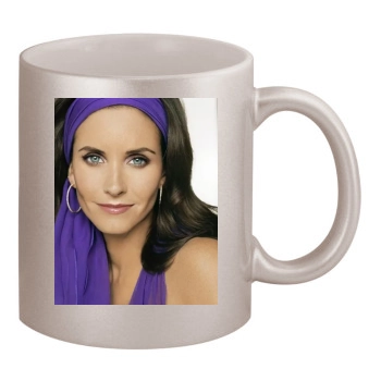 Courteney Cox 11oz Metallic Silver Mug