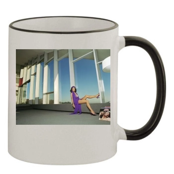 Courteney Cox 11oz Colored Rim & Handle Mug