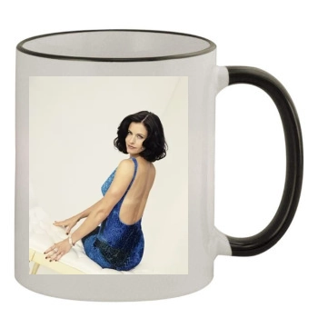 Courteney Cox 11oz Colored Rim & Handle Mug