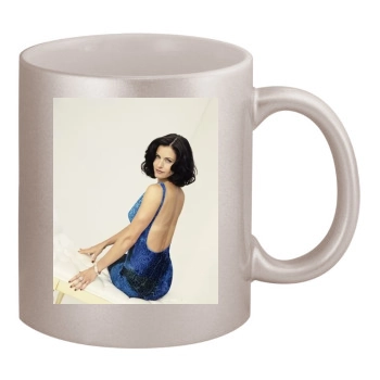 Courteney Cox 11oz Metallic Silver Mug