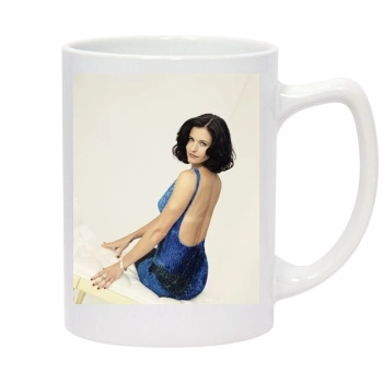 Courteney Cox 14oz White Statesman Mug