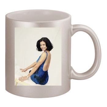 Courteney Cox 11oz Metallic Silver Mug