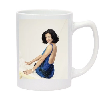 Courteney Cox 14oz White Statesman Mug