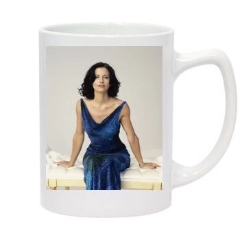 Courteney Cox 14oz White Statesman Mug