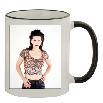 Courteney Cox 11oz Colored Rim & Handle Mug