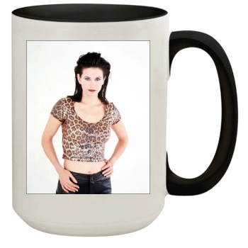 Courteney Cox 15oz Colored Inner & Handle Mug