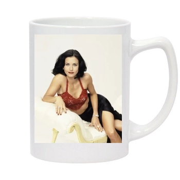 Courteney Cox 14oz White Statesman Mug