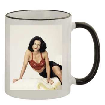 Courteney Cox 11oz Colored Rim & Handle Mug