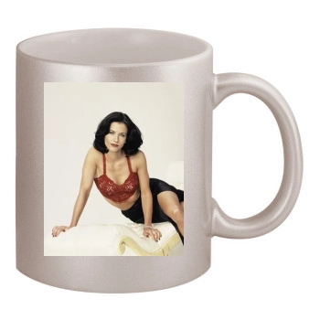 Courteney Cox 11oz Metallic Silver Mug