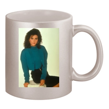 Courteney Cox 11oz Metallic Silver Mug