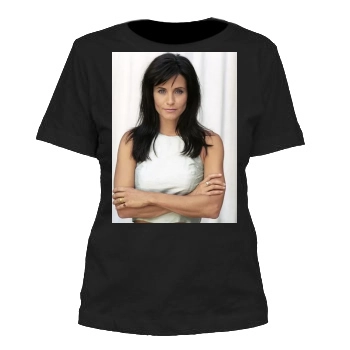 Courteney Cox Women's Cut T-Shirt