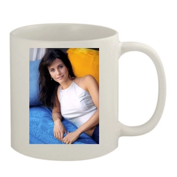 Courteney Cox 11oz White Mug