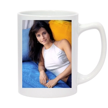 Courteney Cox 14oz White Statesman Mug