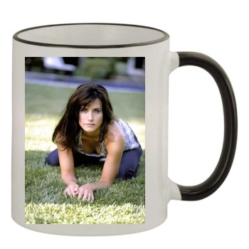 Courteney Cox 11oz Colored Rim & Handle Mug