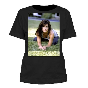 Courteney Cox Women's Cut T-Shirt