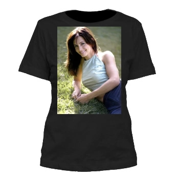 Courteney Cox Women's Cut T-Shirt