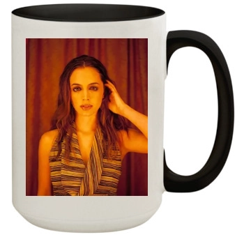 Eliza Dushku 15oz Colored Inner & Handle Mug