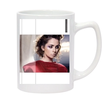 Eliza Dushku 14oz White Statesman Mug