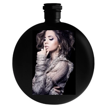 Eliza Dushku Round Flask