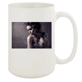 Eliza Dushku 15oz White Mug